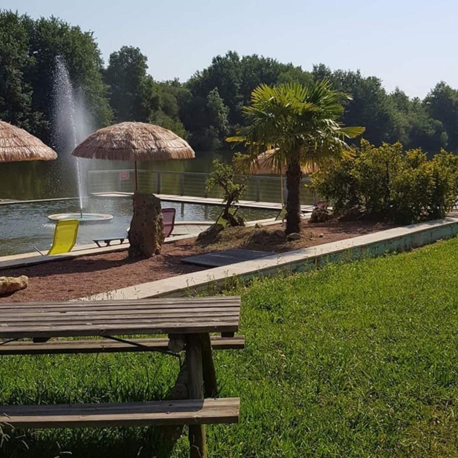 Camping Les Lacs D'Armagnac Bretagne-d'Armagnac Eksteriør billede