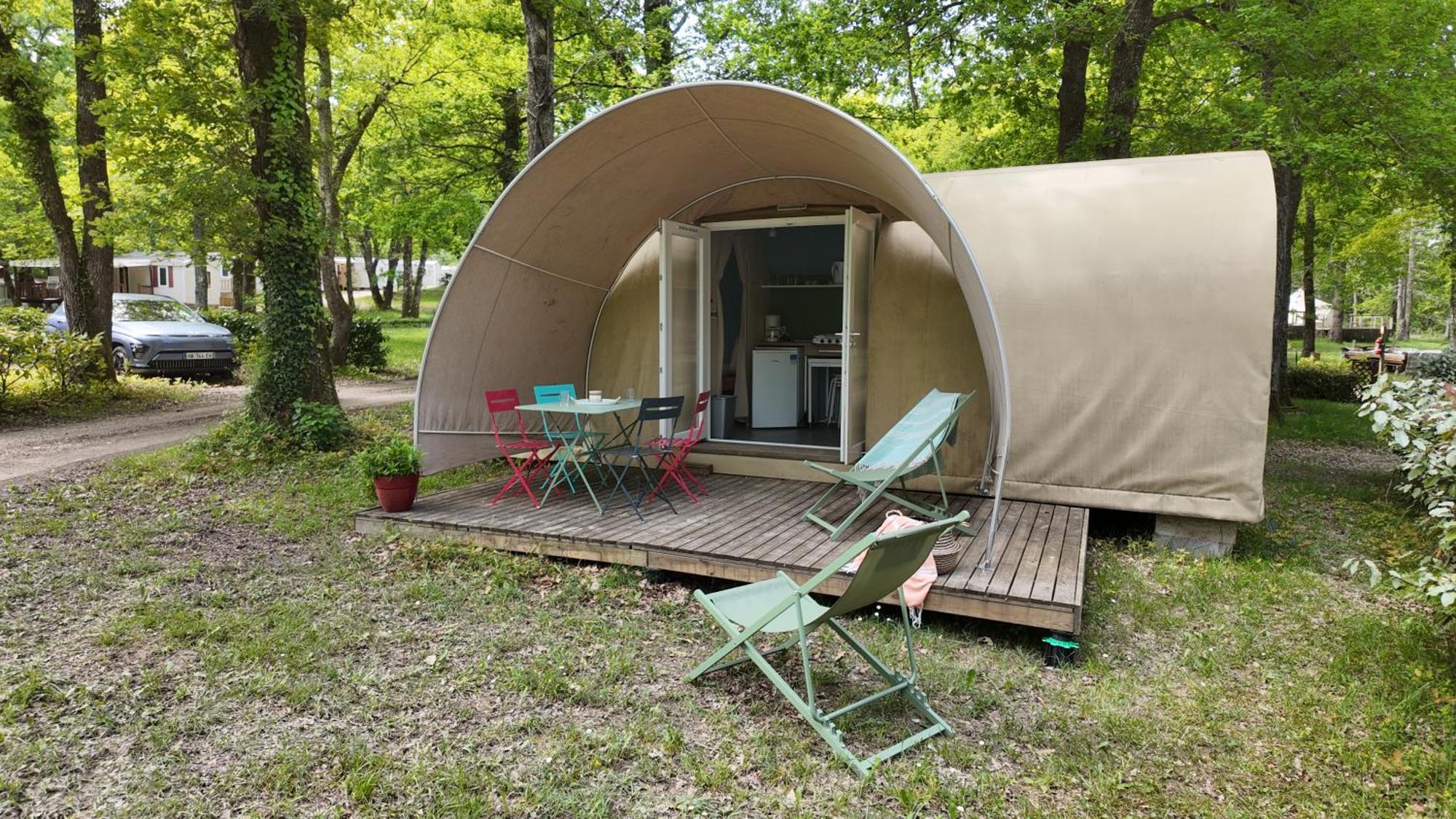 Camping Les Lacs D'Armagnac Bretagne-d'Armagnac Eksteriør billede